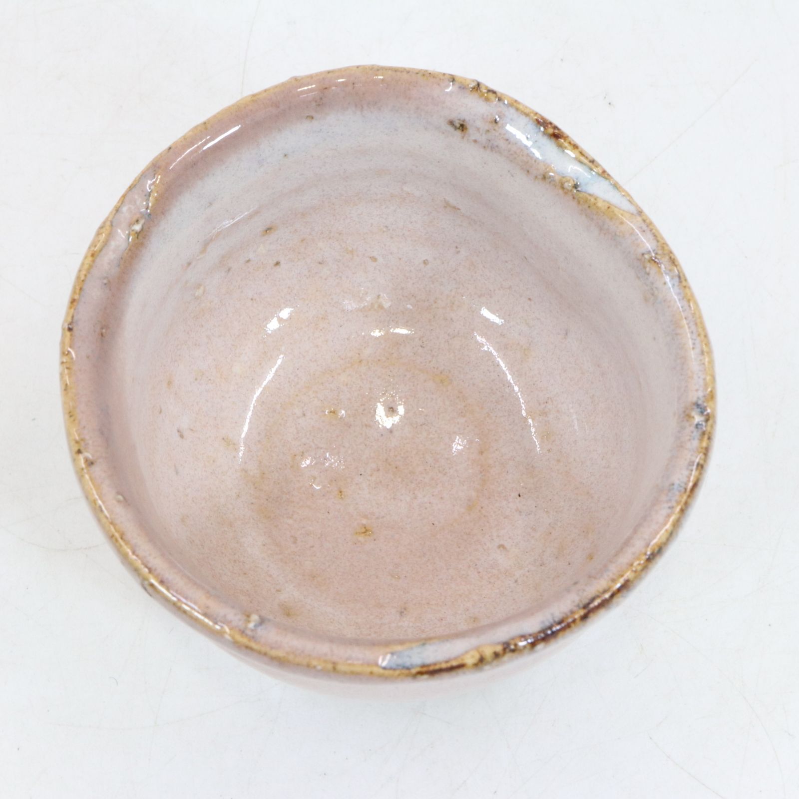 萩焼 田原陶兵衛 酒 盃 骨董品 酒器 ぐい吞み 共箱 【中古】 / 11150