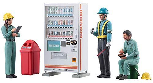 【】Hasegawa 1/35 Construction Worker Set B (Break Three-Body Set & Accessories) Model WM06 [並行輸入品]