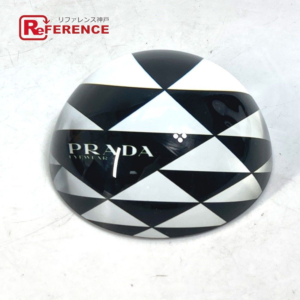 PRADA ペーパーウェイト PRADA プラダ ペーパーウェイト ロゴ ガラス - メルカリ