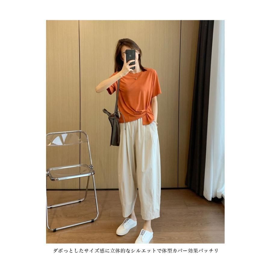 夏 バギーパンツ