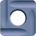 富士元 フェイス加工用Ｎタイプ精密級チップ 超硬Ｍ種 ＴｉＡｌＮ ＮＫ６０６０ セット