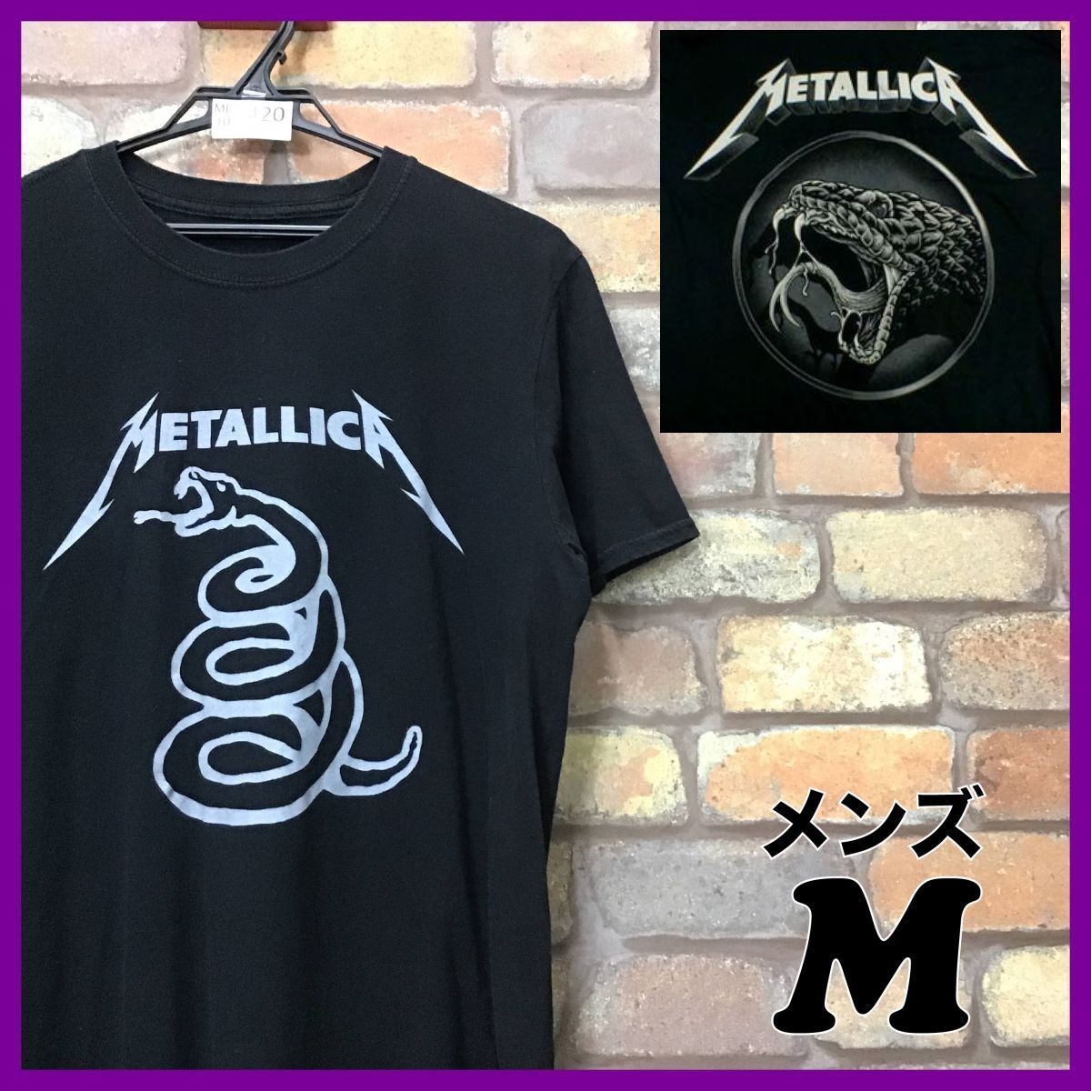 ME10-420☆海外オフィシャル☆良品☆【METALLICA】BLACK ALBUM