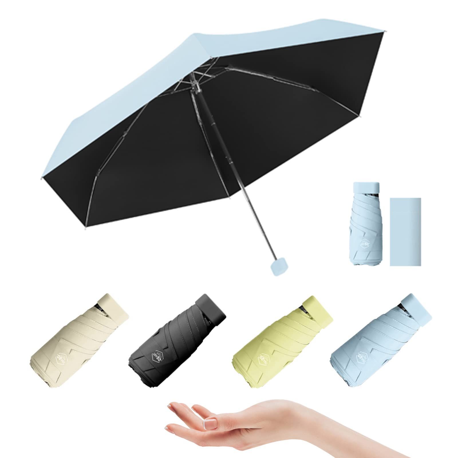 夏物セール 折りたたみ 日傘 晴雨兼用 ブルー コンパクト 軽量