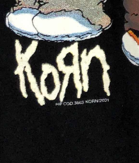 00s コーン KORN バンドTシャツ ブラック L 相当 古着 n045420 - メルカリ