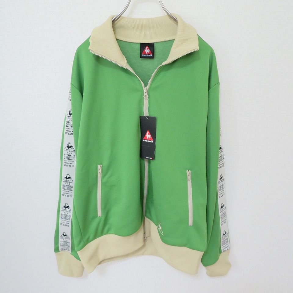 ルコック スポルティフ　90s　ヴィンテージ　トラックジャケット　ジャージ　古着 ルコックスポルティフ トラックトップ トリコカラー 90sビンテージ