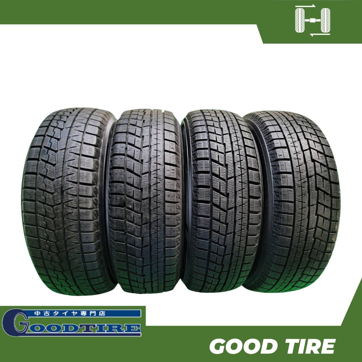 185 60R15 ヨコハマ ICEGUARD IG60 4本 ×3 8分山 タイヤ アクア フィット シエンタ 6924