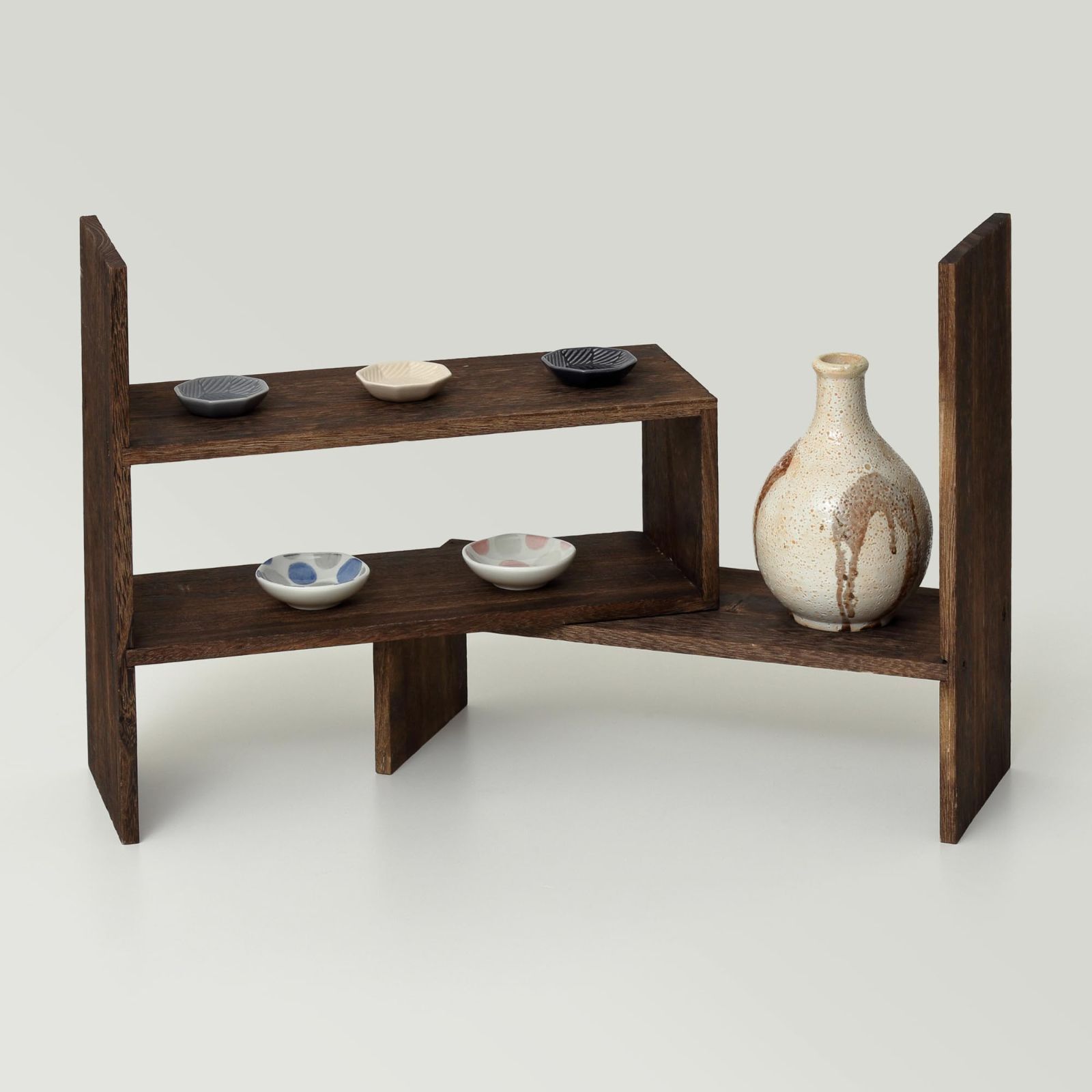 焼桐 スライドディスプレイラック