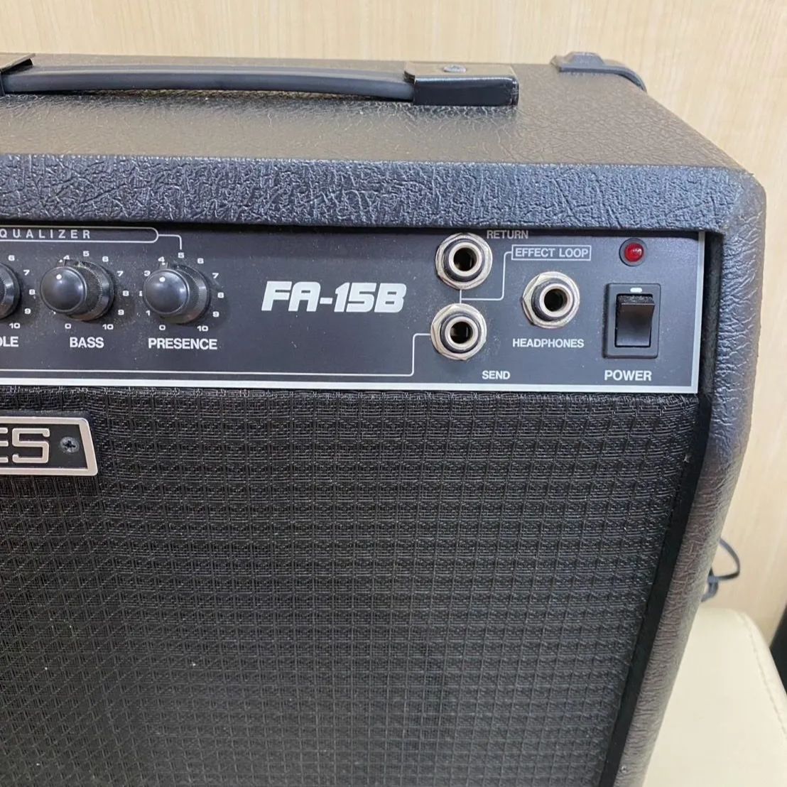 FERNANDES フェルナンデス FRB ギター　ベース　弦楽器 ✨通電確認済✨】 FERNANDES アンプ FR-15B 楽器 ギター ベース