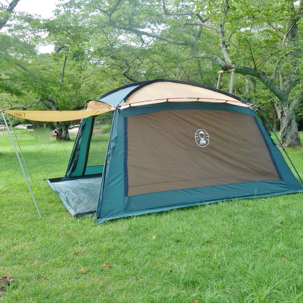 ラウンドスクリーン400ex プラス Coleman 6人用テント ラウンド