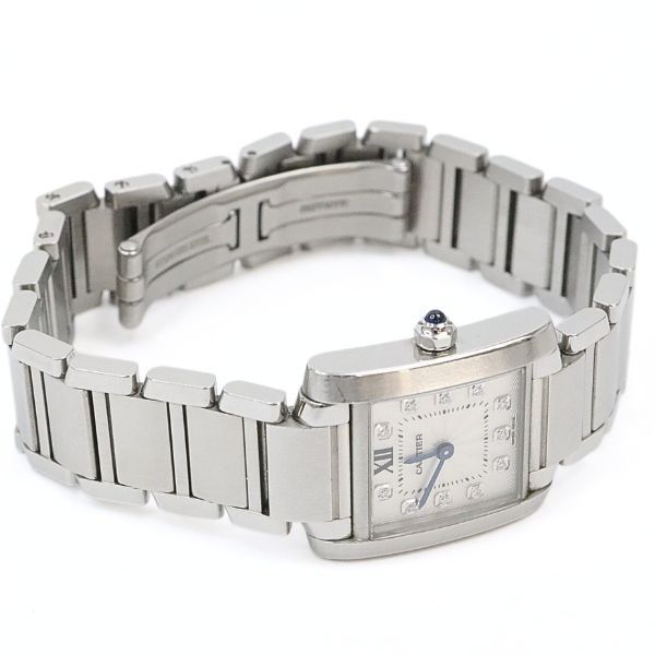 広尾店】美品 カルティエ Cartier タンクフランセーズSM レディース  