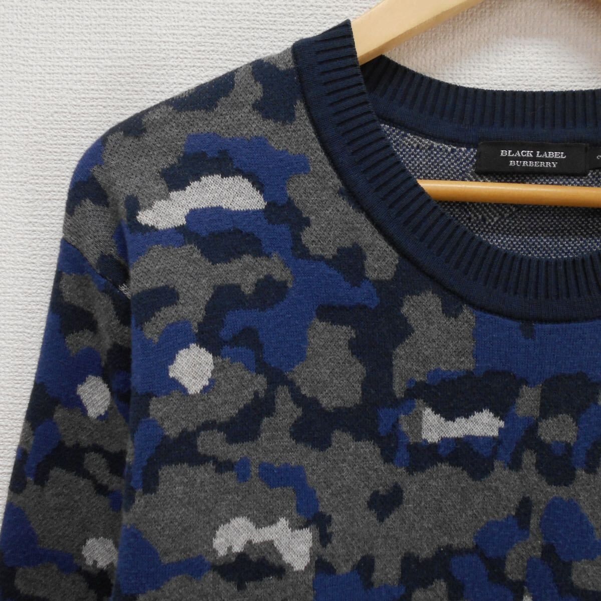 BURBERRY 迷彩ニット