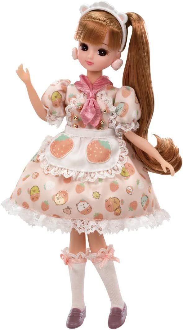 【新品】『 リカちゃん ドレス すみっコぐらしカフェへようこそ! ドレスセット 』 着せ替え お人形 おままごと Licca TAKARA TOMY