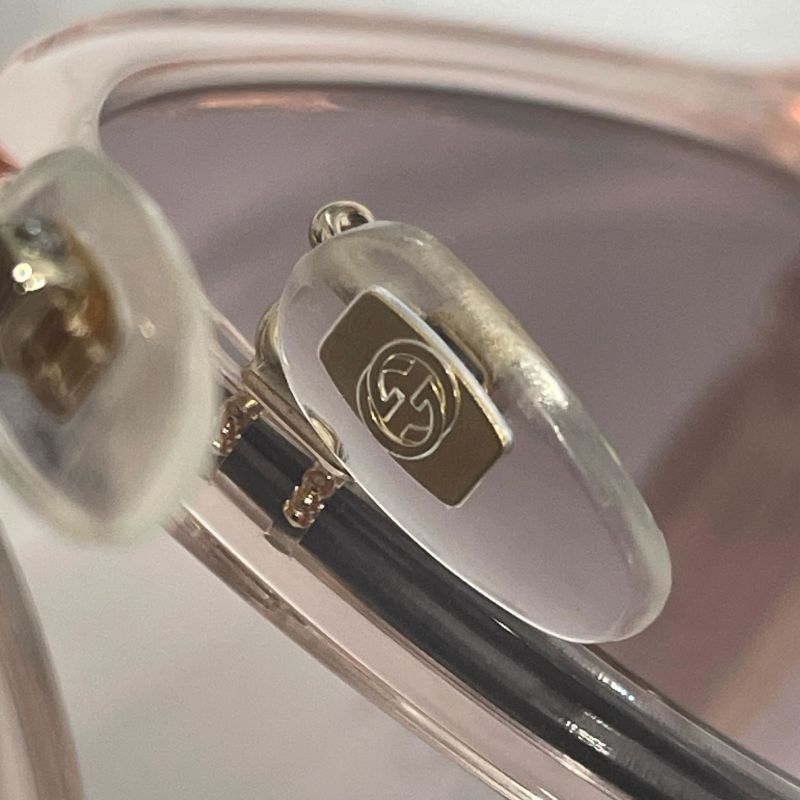 GUCCI グッチ アジアンフィット サングラス ピンク プラスチック