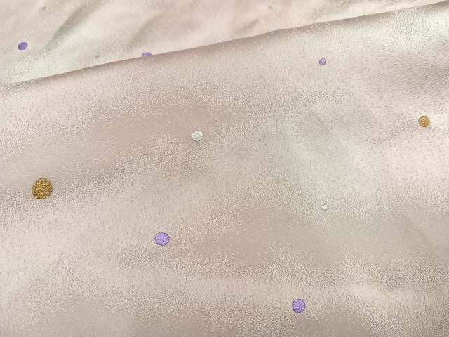 平和屋着物○長襦袢 無双仕立て 丸 暈し染め 正絹 逸品 未使用