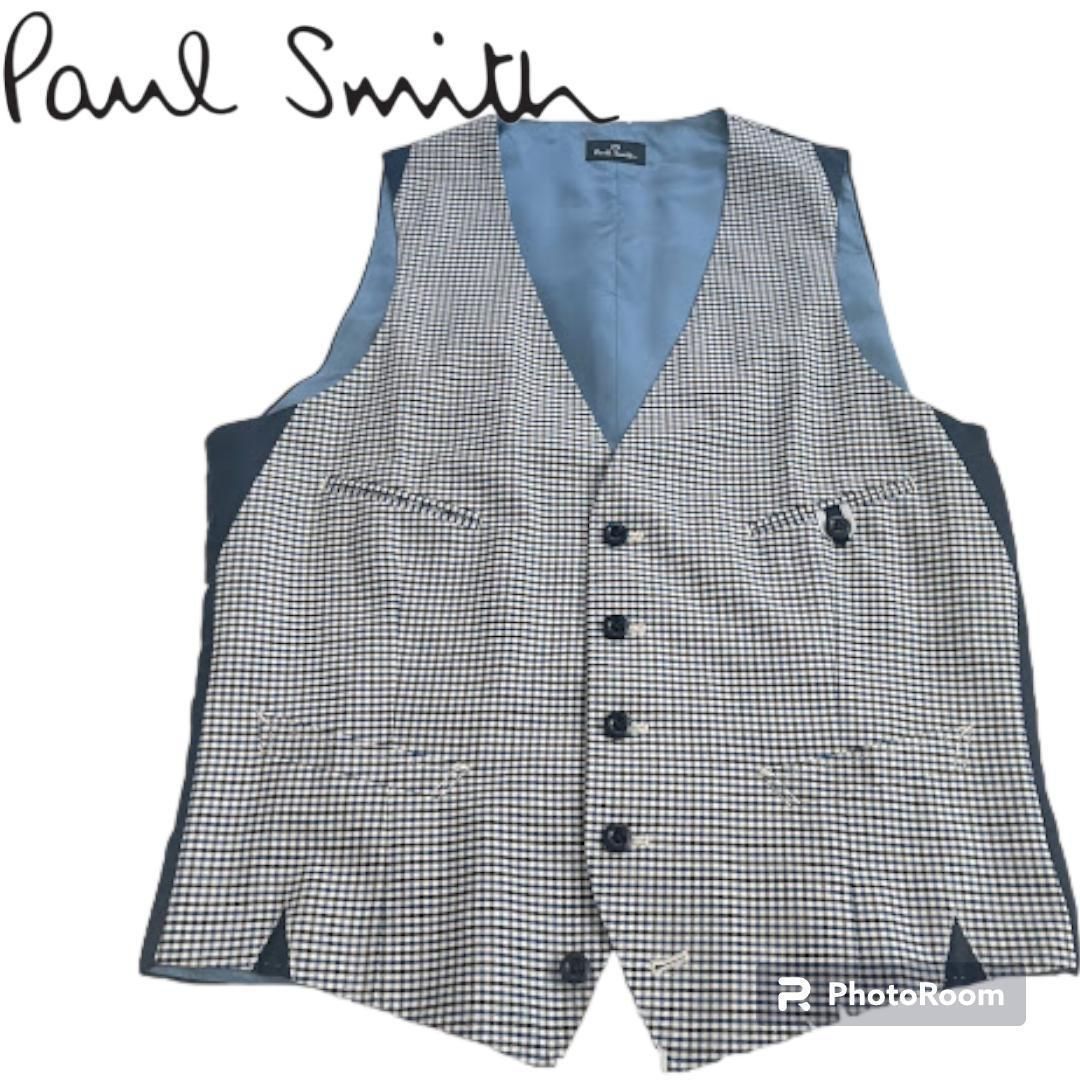 ポールスミス　Paul Smith スーツ　ジャケット　ジレ　ベスト　L