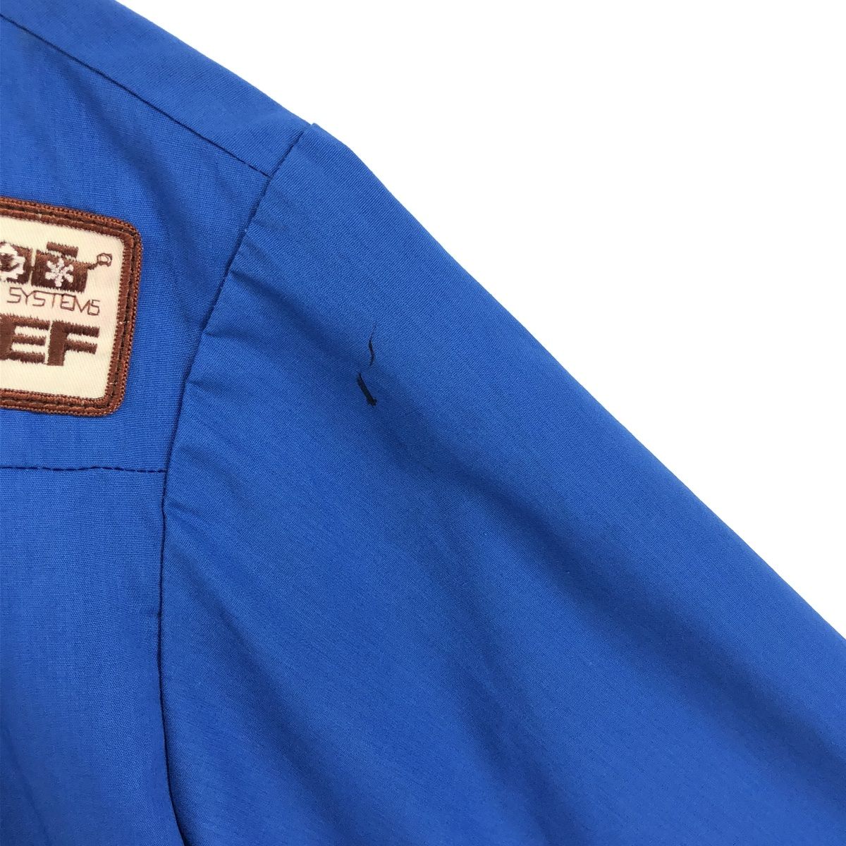 古着 60年代 トップマスター TOPPMASTER 七分袖 オープンカラーボックスシャツ ワークシャツ USA製 メンズL相当 ヴィンテージ /eaa558763 古着 60年代 トップマスター TOPPMASTER 七分袖 オープンカラー