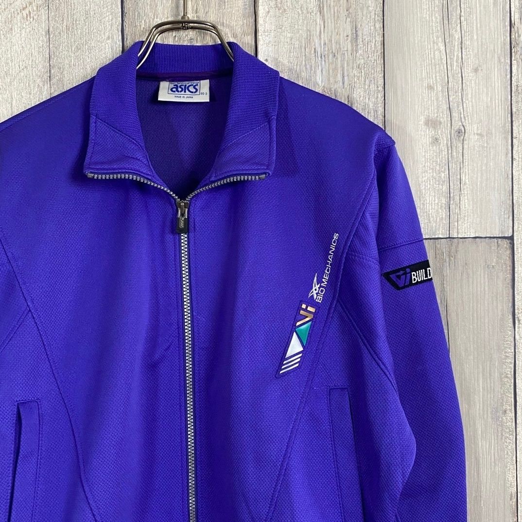 アシックス トラックジャケット ビンテージ 90s old 日本製 90s asics】OLD アシックス ジャージ トラック ジャケット S - メルカリ