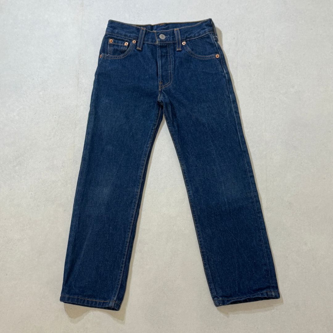 全国無料，SALE 【140cm】Levi's 501 Denim Pants / アメリカ製　リーバイス 501　デニム　Gパン 長ズボン・ロングパンツ