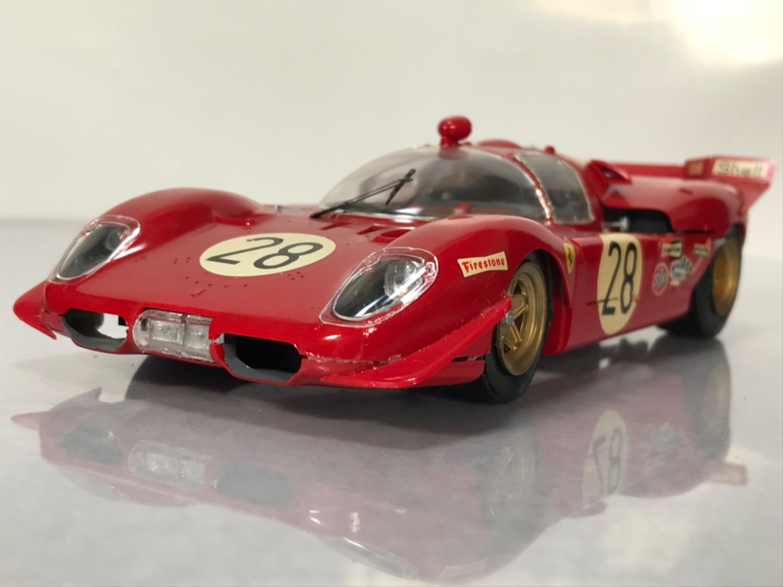 フェラーリ512S ユニオンモデルの1/24のキットの完成品 - メルカリ