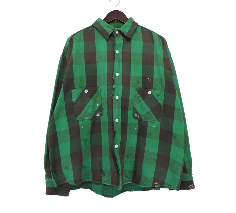 セントマイケル SAINT MICHAEL 25SS 【 SM-HR8-0000-041 FLANNEL