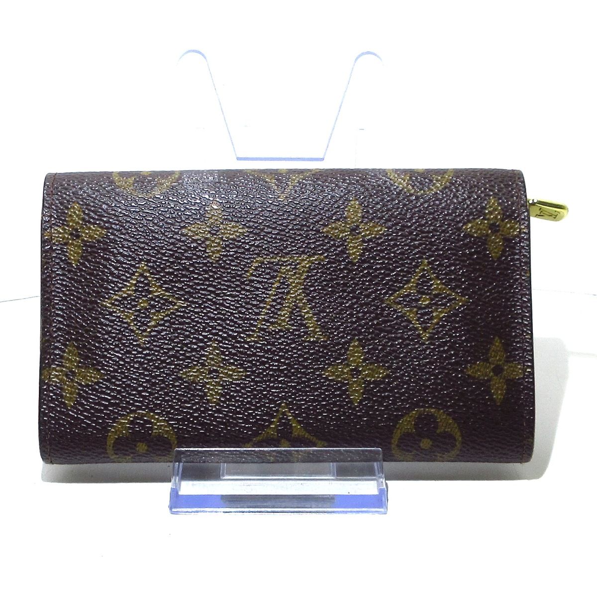 LOUIS VUITTON ルイヴィトン M61735 ポルトモネ・ジップ モノグラム 二