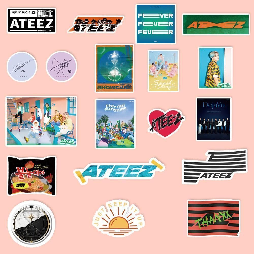 ateez 公式 非売品 ステッカーセット ateez 公式 非売品 ステッカーセット