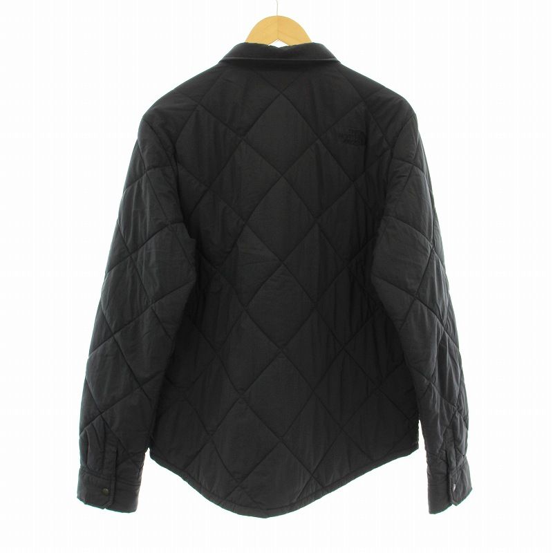 THE NORTH FACE - ザノースフェイス スタッフドシャツ ジャケット 中綿 黒 L ザノースフェイス THE NORTH FACE Stuffed Shirt スタッフド