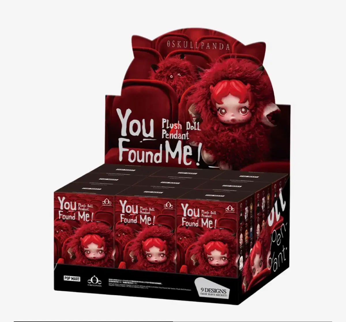 POP MART ポップマート Skull Panda スカルパンダ 迷って探して ぬいぐるみ ペンダント フルセット 未開封