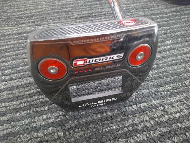 中古 パター オデッセイ O-WORKS BLACK JAILBIRD MINI/オリジナルスチール[33]//3[8177]博多