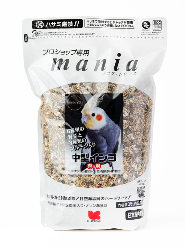 鳥用品 【同梱】【6個セット】マニア 中型インコ 3L