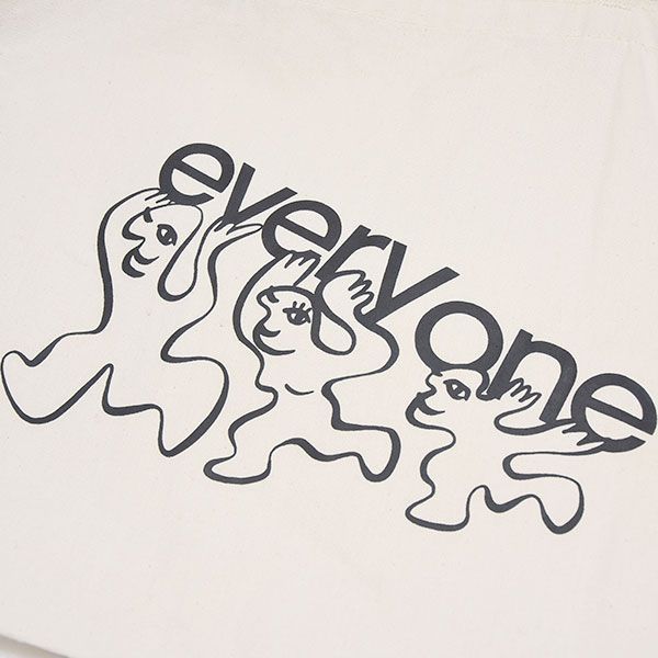 everyone vincent トートバッグ everyone エブリワン VINCENT TOTE BAG プリントトートバッグ