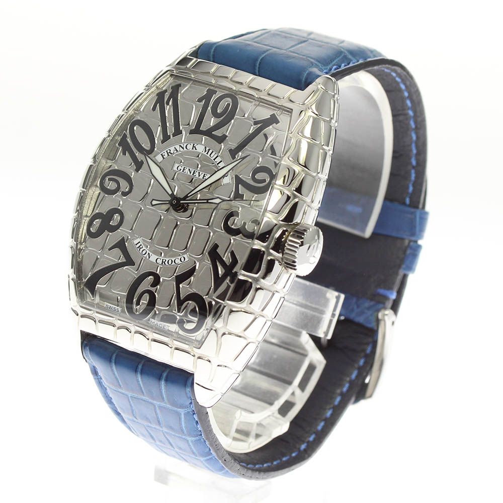 フランクミュラー FRANCK MULLER 8880SC IRON CRO トノウカーベックス アイアンクロコ 自動巻き メンズ美品_688002