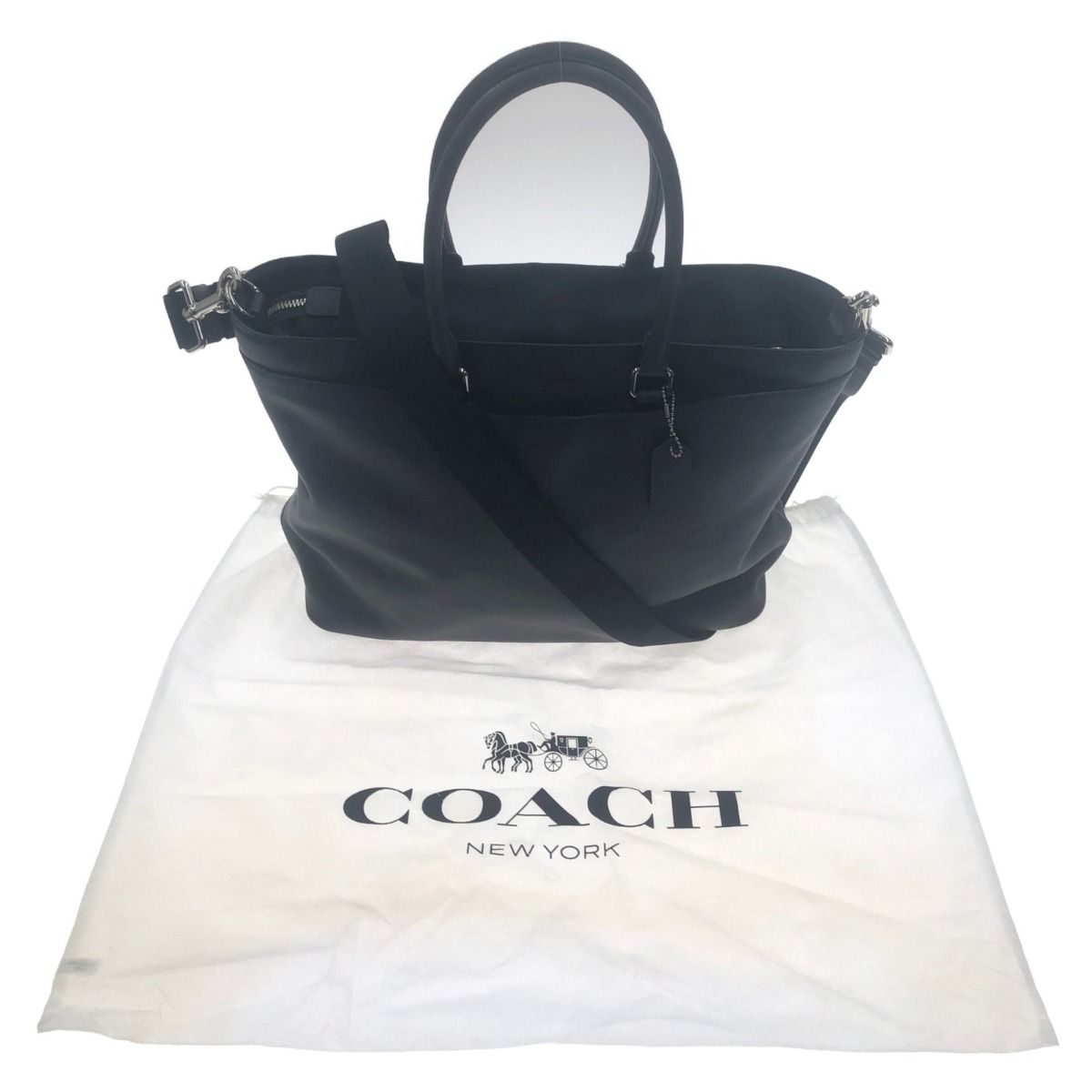 〇〇COACH コーチ 2WAYトートバッグ ショルダーバッグ F68944 ネイビー