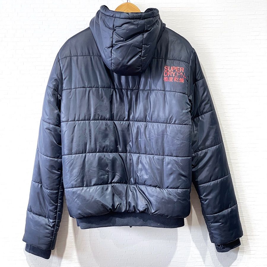 SUPER DRY 極度乾燥　中綿ナイロンジャケット Superdry 極度乾燥 しなさい 中綿ジャケット XL OSAKA 大阪 - メルカリ