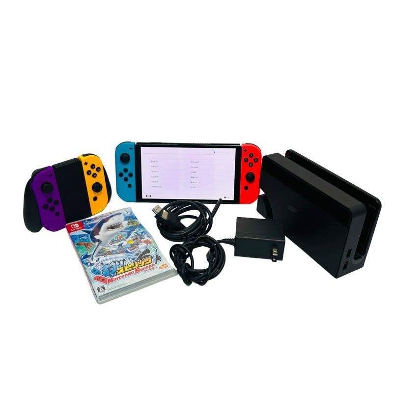 Nintendo 任天堂 Switch 有機ELモデル HEG-S-KABAA ソフト