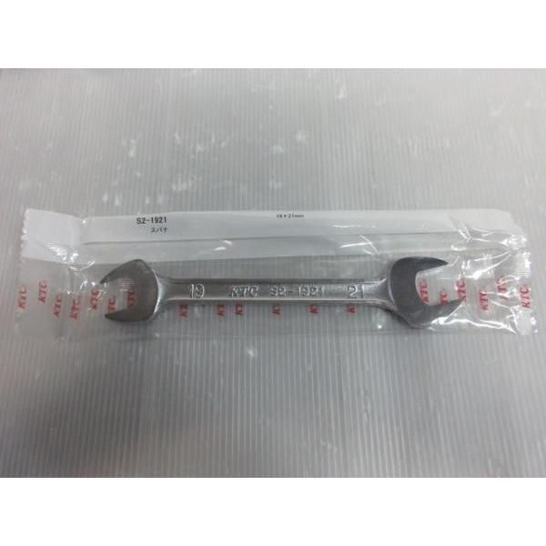 KTC JAPAN KYOTO TOOL スパナ 19×21 S2-1921 KTC独自の 新やり形ヘッド 採用 車　整備　メンテナンス
