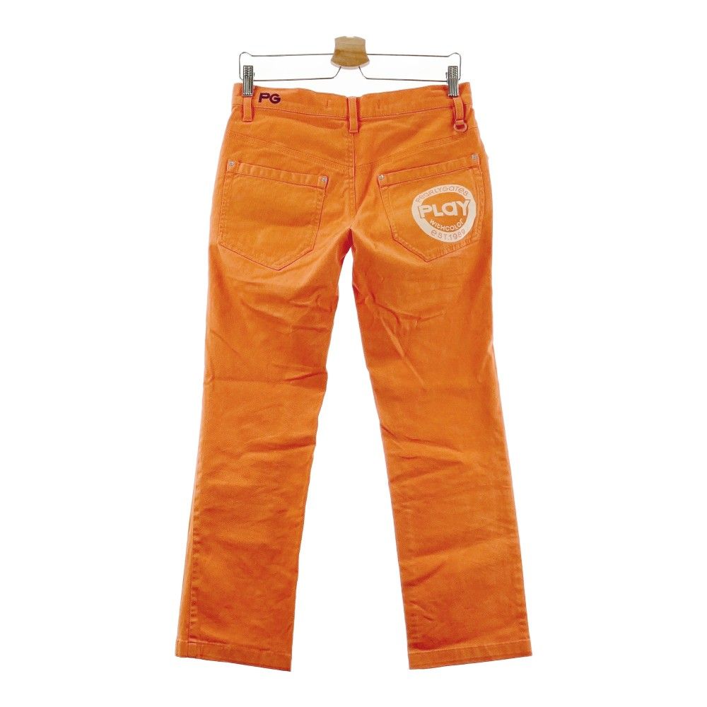 サイズ：3 PEARLY GATES パーリーゲイツ ストレッチパンツ オレンジ系