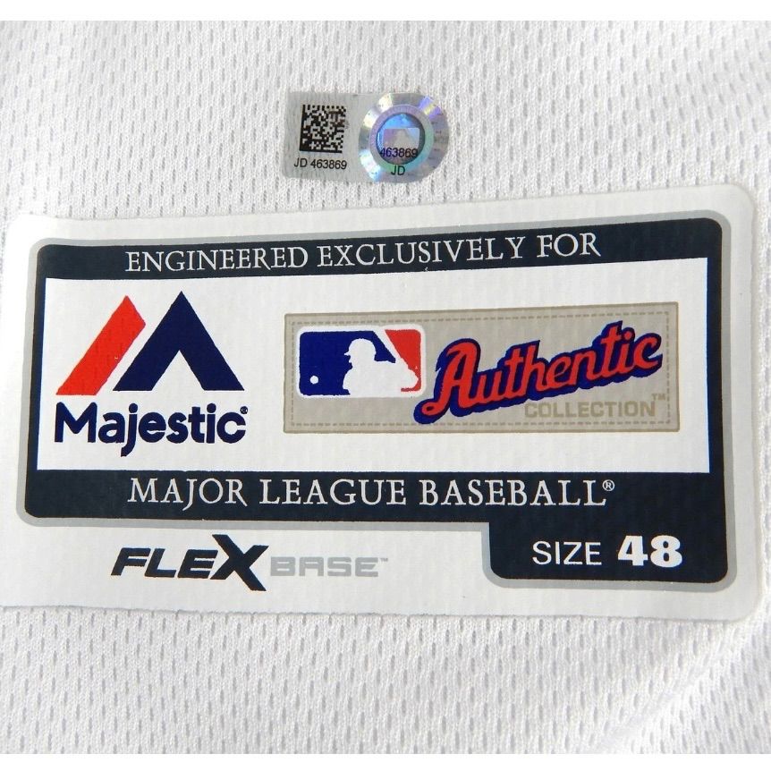 試用のみ 東京ヤクルトスワローズ ホセ オスナ支給品 ユニフォーム ホワイト MLB 証明 セット割