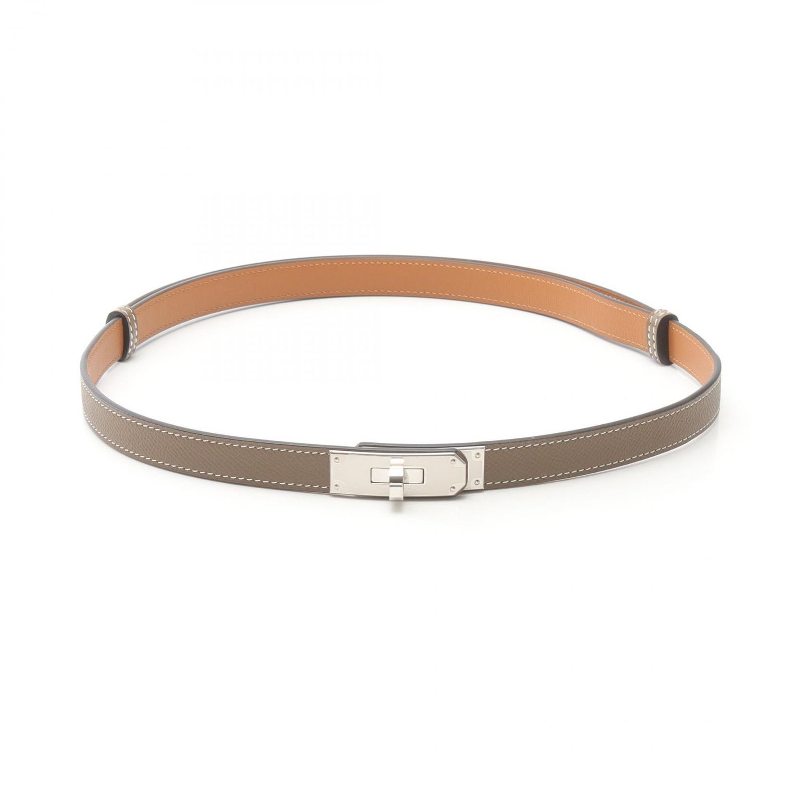 エルメス HERMES ベルト ケリー エトゥープ エトゥープ その他 ケリー