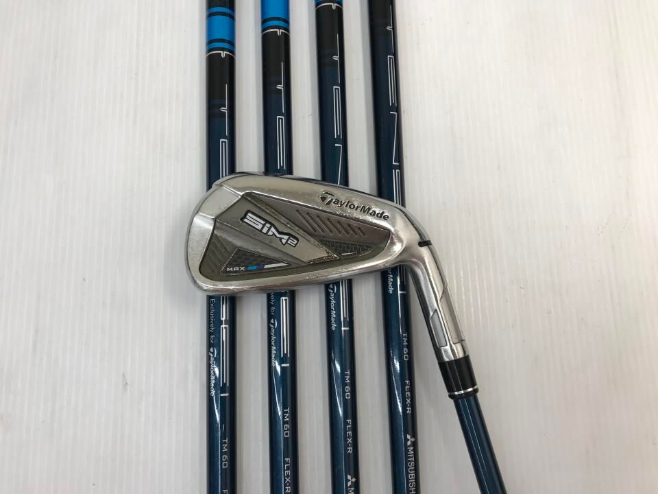 【即日発送】テーラーメイド SIM2 MAX 7I TENSEI TM60 R 中古】SIM2 マックス アイアン TENSEI BLUE TM60(2021) 25 R CD