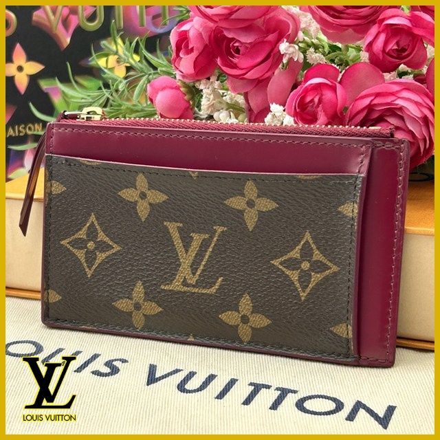 ルイヴィトン モノグラム ポルトカルトジップ コインケース