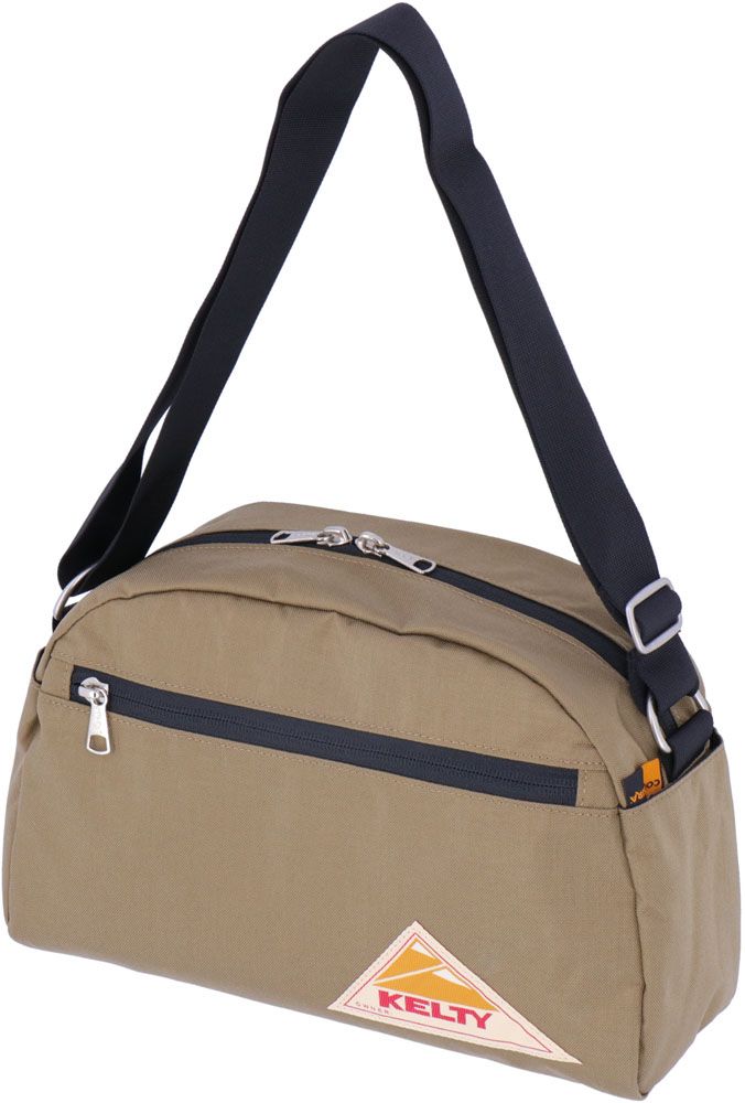 ケルティ KELTY アウトドア ラウンドトップバッグM 8L ROUND TOP BAG M ショルダーポーチ ショルダーバッグ かばん キャンプ レジャー フェス 通勤 通学 マチ付き 32592078 TAN TAN
