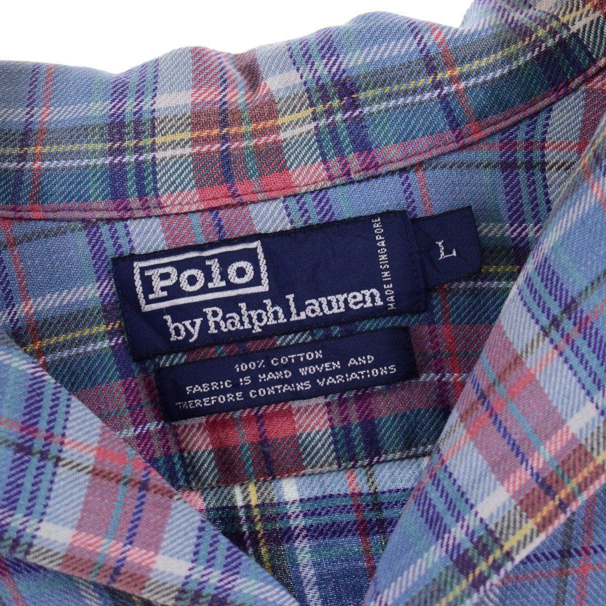 古着 ラルフローレン Ralph Lauren POLO by Ralph Lauren チェック柄