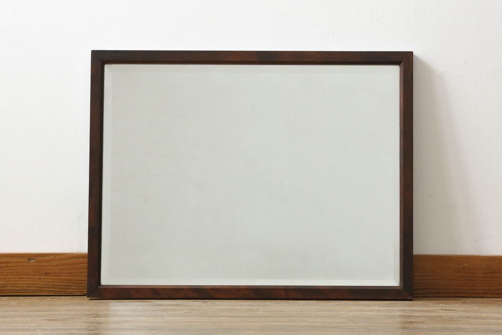 松本民芸家具 ミラー 中古 リメイク 上品 壁掛け鏡 ウォールミラー R