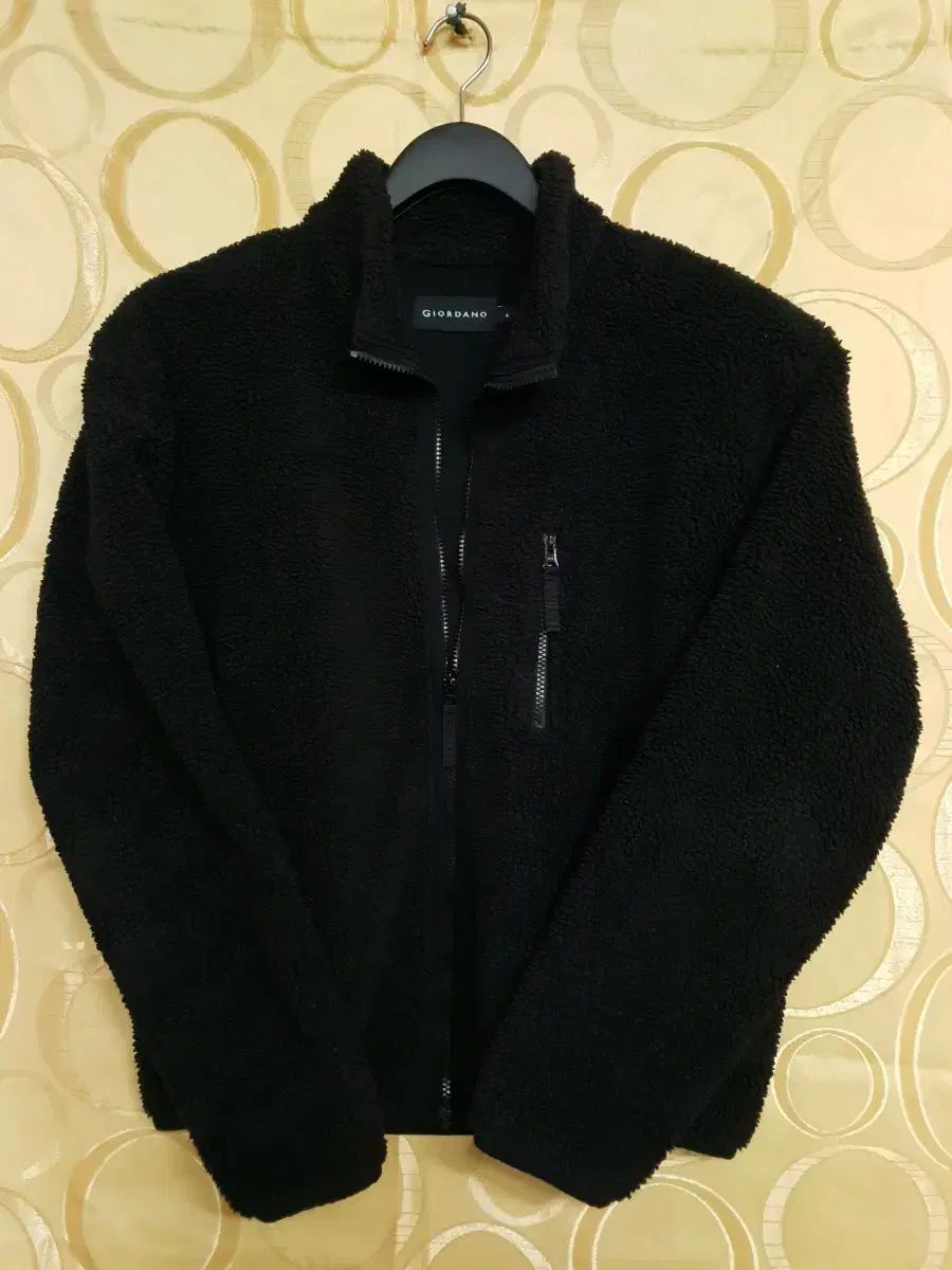 GIORDANO(ジョルダーノ) ボア 黒 フリース