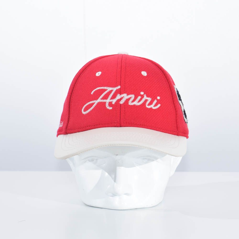 帽子 AMIRI AMIRI アミリ FW25 LEATHER MA TRUCKER HAT / BLK - NUBIAN ヌビアン