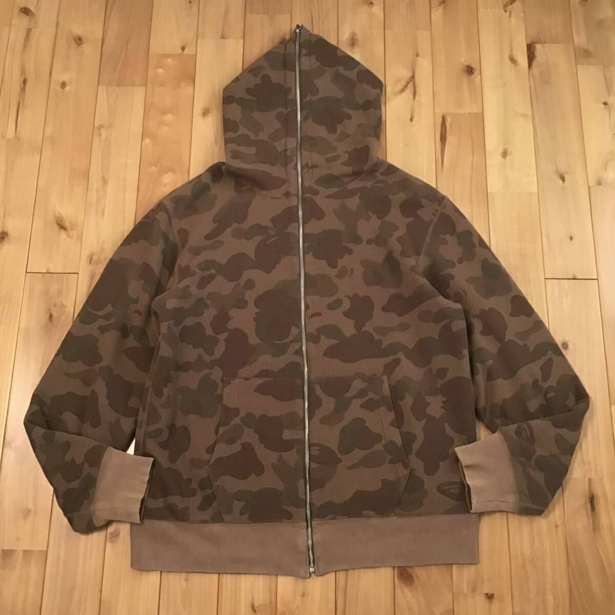 ☆リバーシブル☆ XL Blown camo フルジップ パーカー a bathing ape BAPE full zip hoodie エイプ  ベイプ アベイシングエイプ NIGO - メルカリ