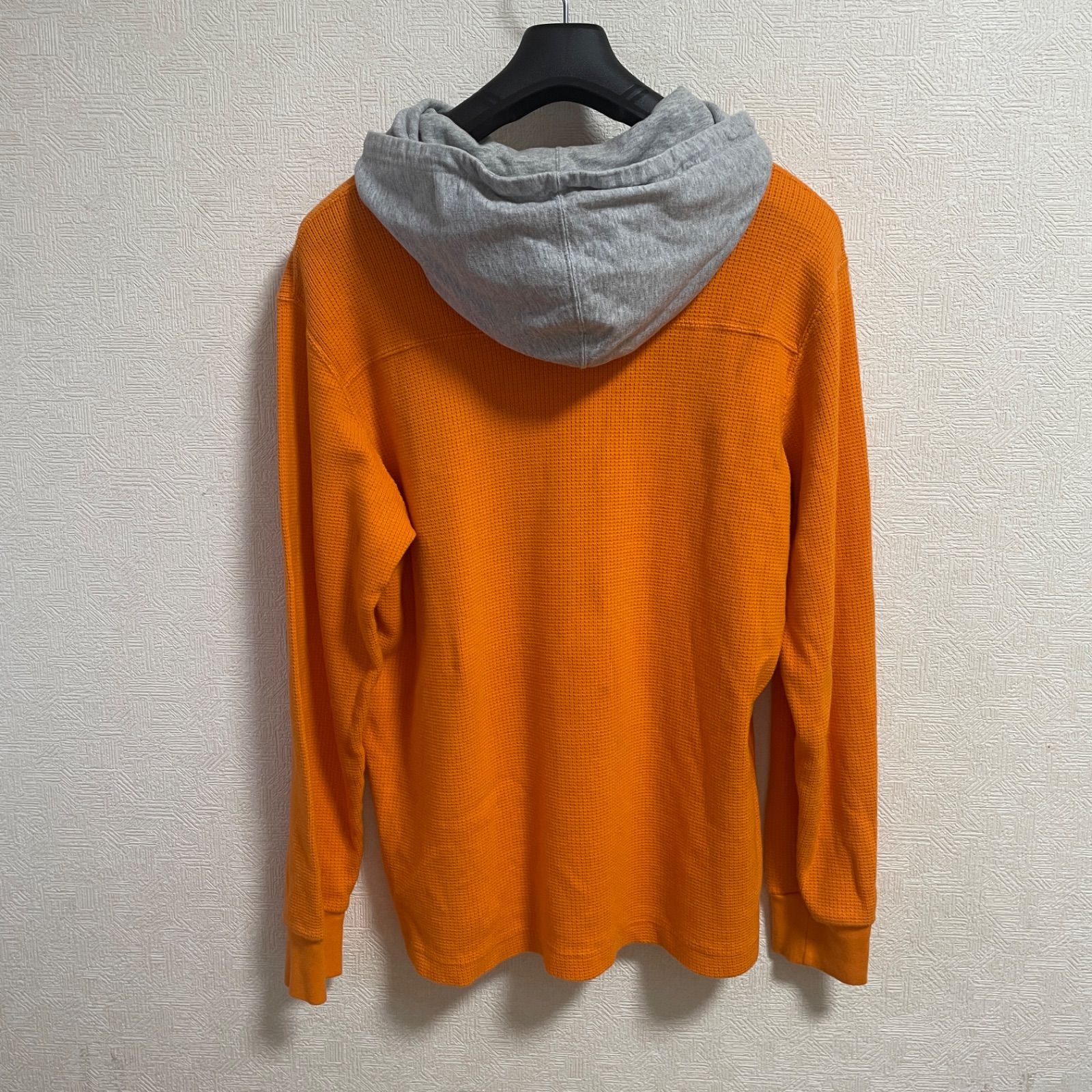 Supreme Hooded Waffle Ringer パーカー size:M A17 - メルカリ