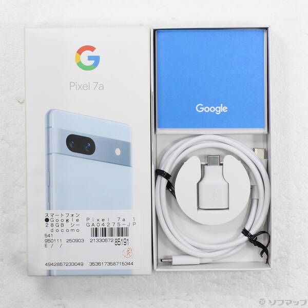 中古品〕 Google Pixel 7a 128GB シー GA04275-JP docomo SIM