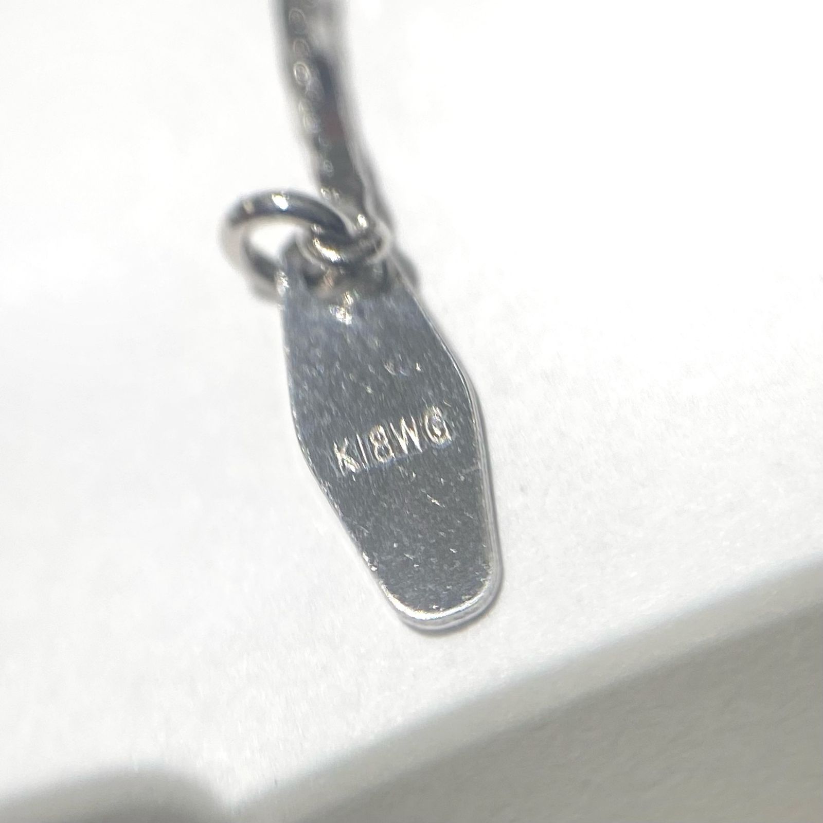 人気?TASAKI タサキ K18 ホワイトゴールド パールステーション 